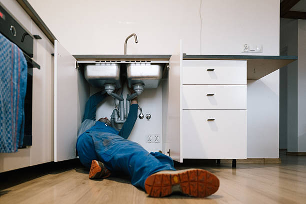 Professional Leak Detection technician working in Jeromesville, OH